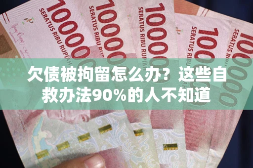 北京欠债被拘留怎么办？这些自救办法90%的人不知道
